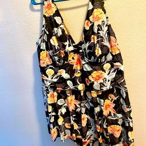 Torrid one piece dress swimsuit